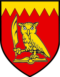 Vapensköld Dahlbergs Bokhandel